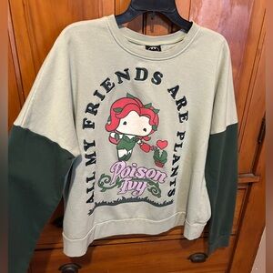 DC comics Poison Ivy sweater